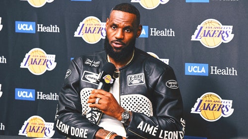 LEBRON JAMES Trending Image: LeBron James uses milestone night to reflect on overcoming pressure: 'Everybody wanted to see me fail'